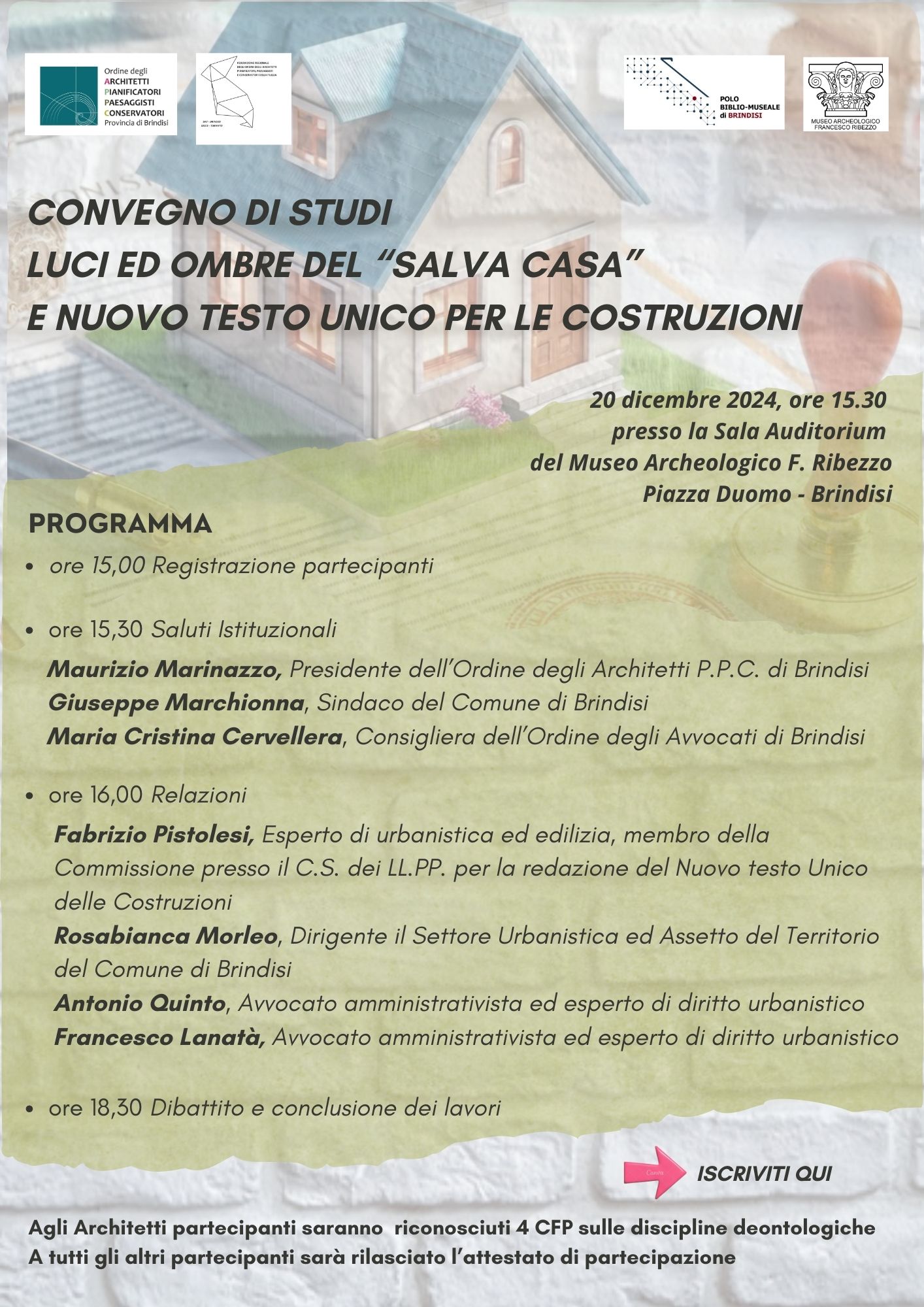 Convegno di Studi Decreto Salva Casa